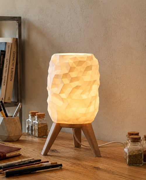 Pebble Texture LED Table Lamp
