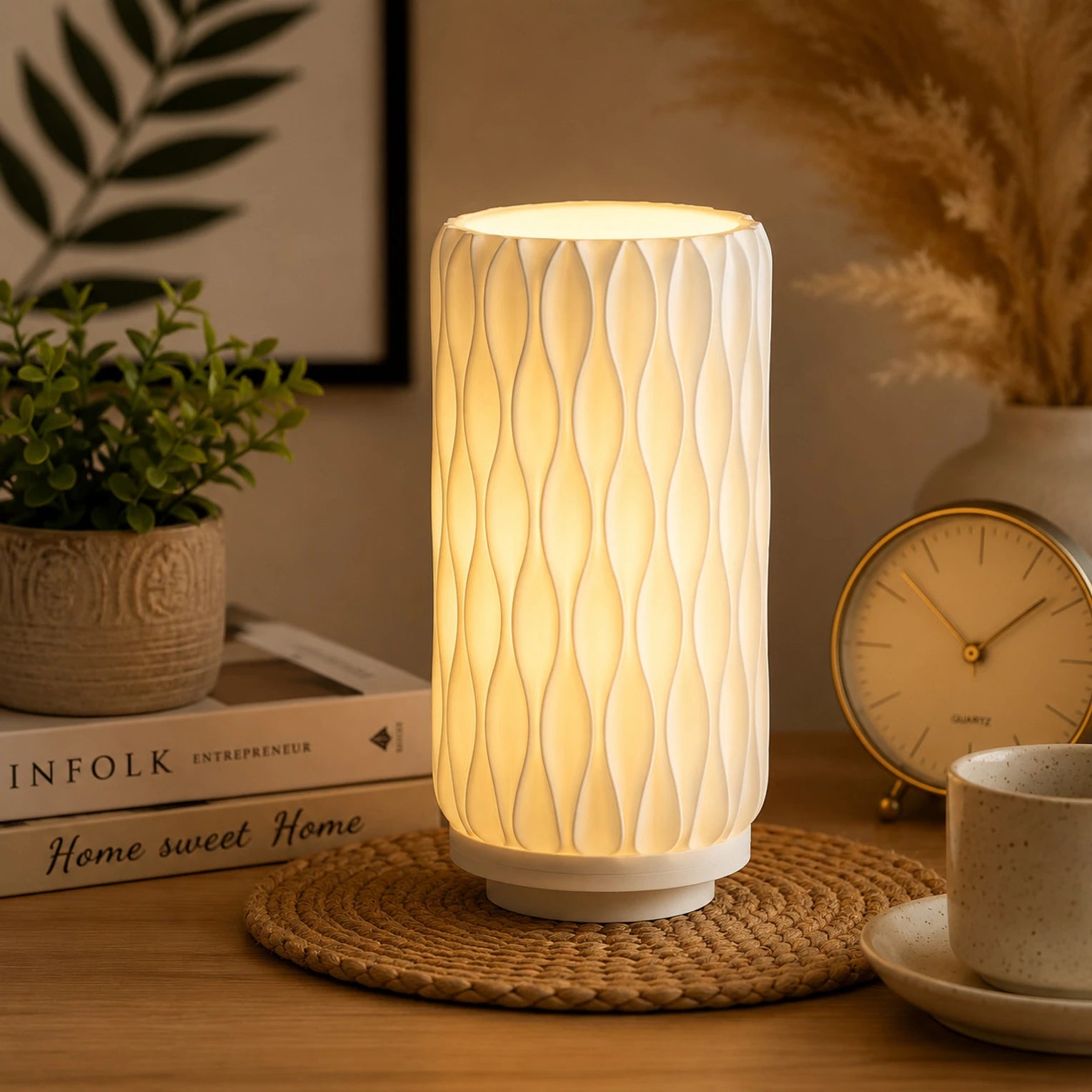 Wave Table Lamp