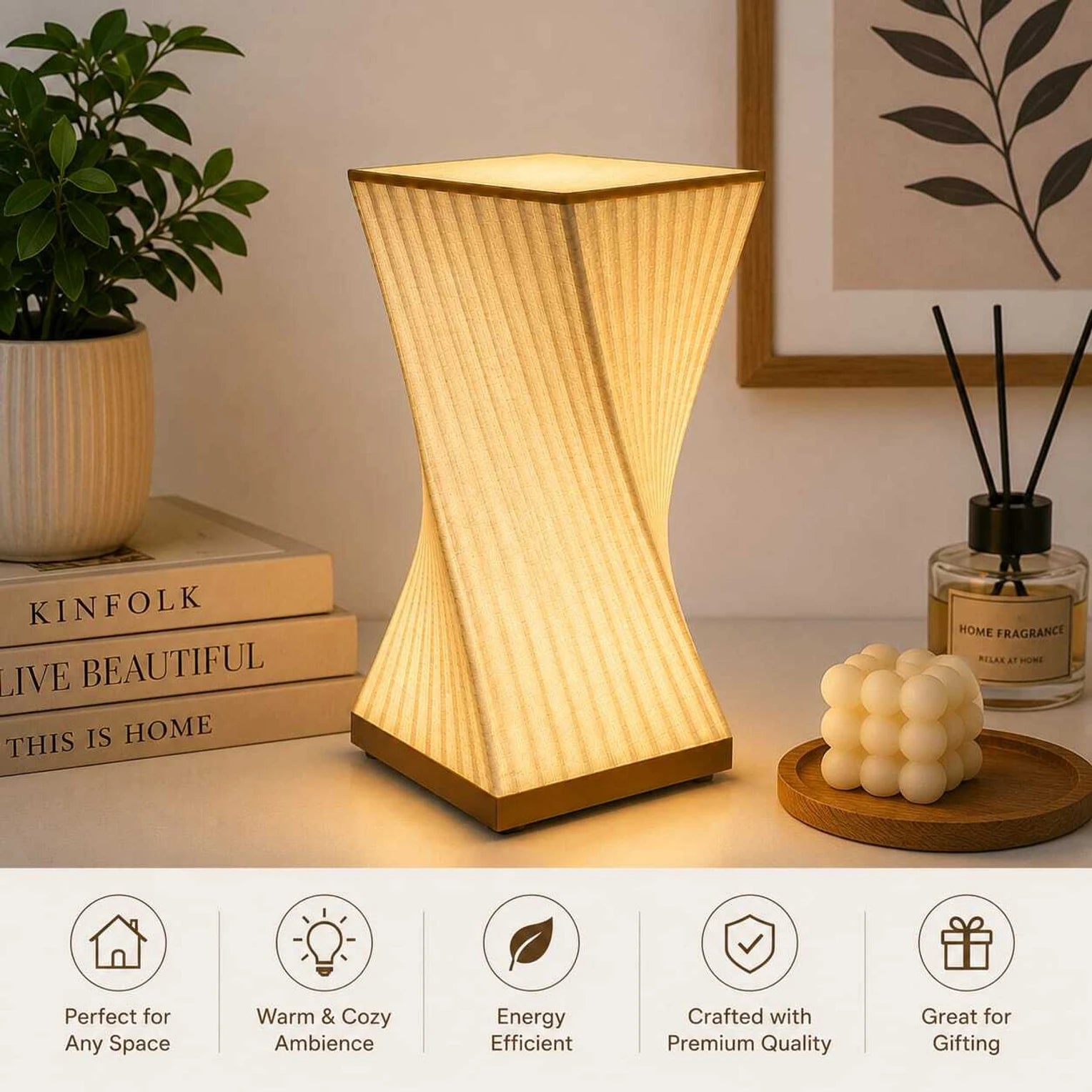 Twister Table Lamp